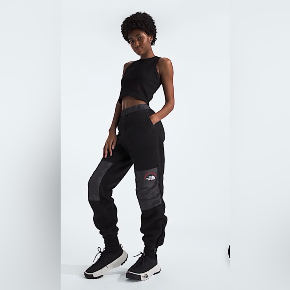Women’s Retro Denali Pants TNF Black/Moonstone Grey Womens XS NWT - Picture 2 of 5